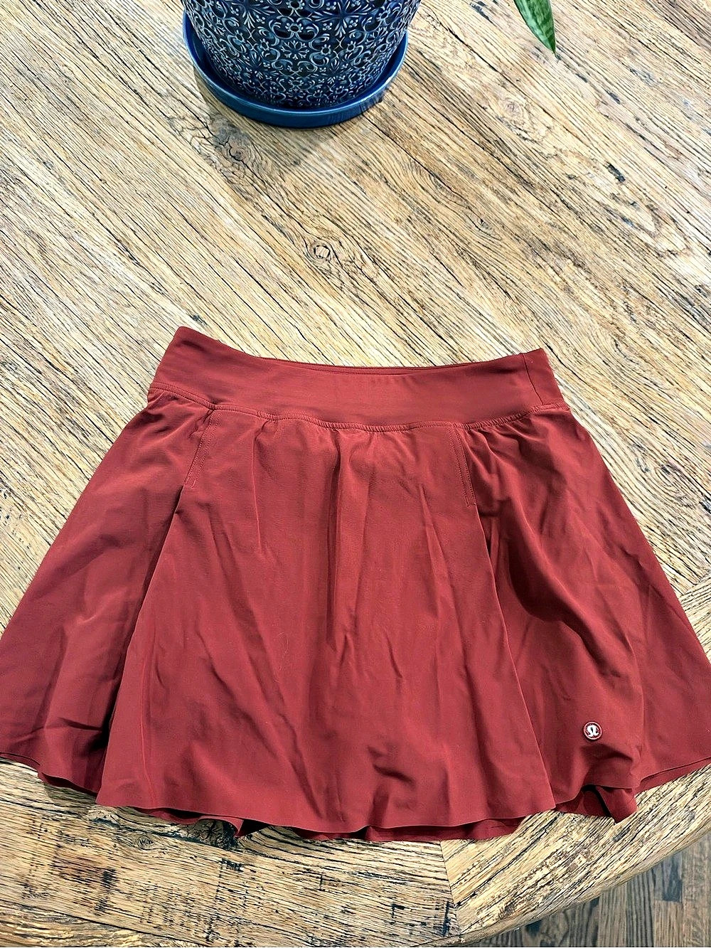 Lululemon A Line Side Pleat Tennis Skirt 15”